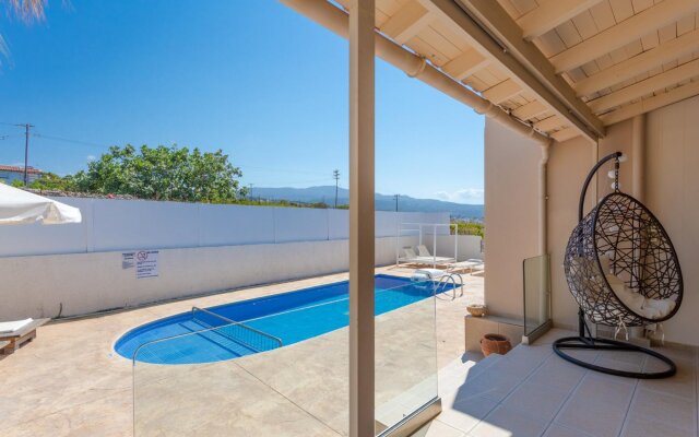 Villa Thetis Large Private Pool Walk to Beach Sea Views A C Wifi Car Not Required Eco-friendl - 2302