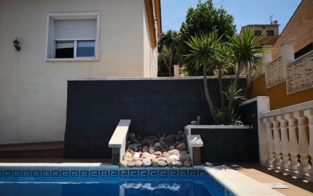 Villa con vistas piscina y relax