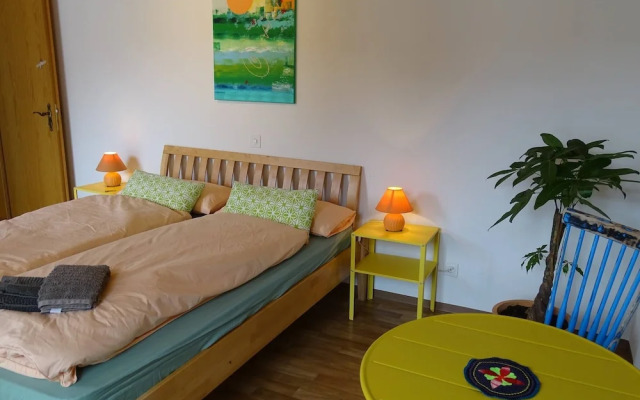 Room-organic BnB Froschkönig "dorfplatz"