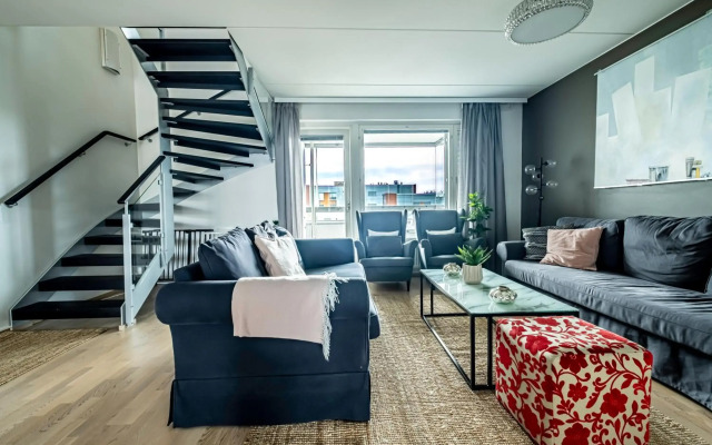 Beautiful penthouse in the center of Helsinki