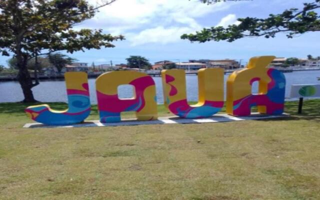 Linda casa com piscina na praia de Jauá