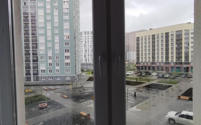 Apartment complex on Akademika Landau street 38
