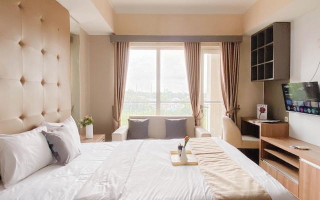 Brown Tone Studio At Oasis Cikarang Apartment