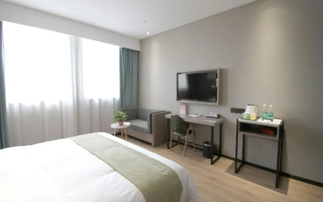 GreenTree Inn Express Yancheng Tinghu District Environmental Protection Industrial Park – Guest Rooms – Yancheng