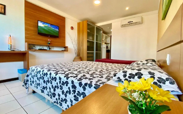 Ponta Negra Flat NBI - 106 - Vista x Mar