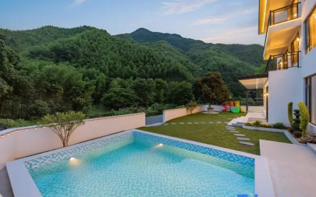 Anji Shanhuanhuan SLOHILL · Mountain Wild Swimming Pool · Stream Tracing Boutique Stay – Pool – Huzhou
