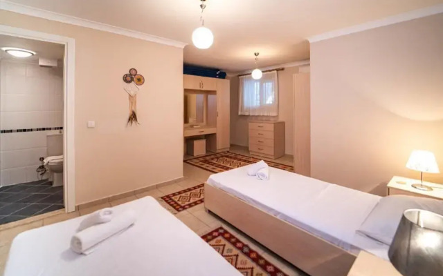 House With Balcony and View Near Beach in Gocek