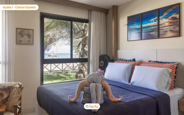 Bangalô frente mar no VG Sun Cumbuco por Tactu