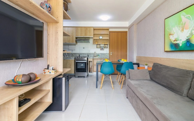 Agradável apart no Cupe Beach Living