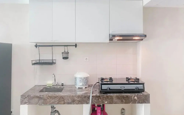 Spacious and Combined 1BR Apartment at Nine Residence