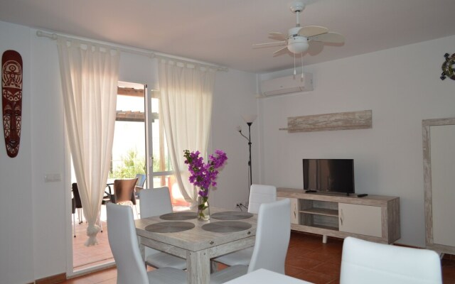 Ground floor apartment in Vera Playa private patio North facing