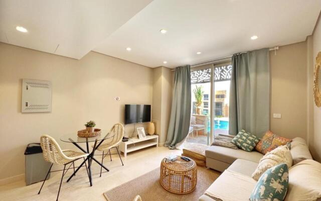 Boho Mint 1 Bdr Mangroovy Pool & Sea View