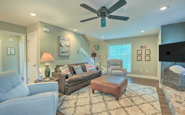 Lakefront Home w/ Entertainment Space & Dock!