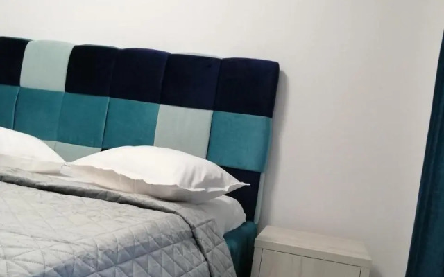 The blue Norwegian house