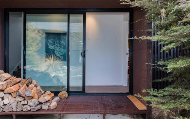 The Black House with Stunning Outdoor Bath