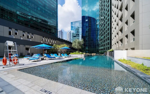 KOHH - 1BR in DAMAC Maison Cour Jardin