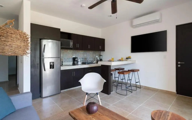 Selva 202 Kaax ná Confortable 1Bd Apt (100mb WIFI).