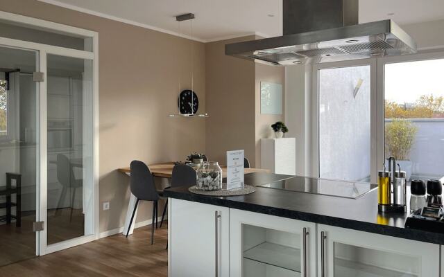 Modernes Apartment über den Dächern von Osnabrück