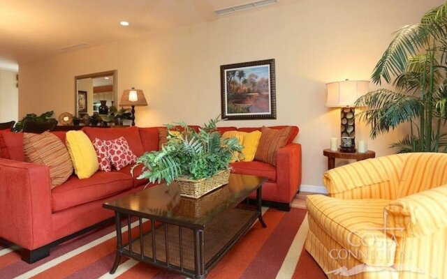Impressive 2nd-floor Unit in Coco Done in Red and Orange Hues
