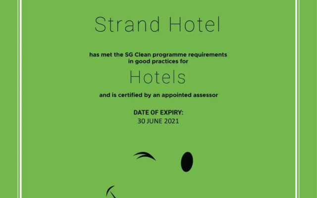 Strand Hotel (SG Clean Certified)