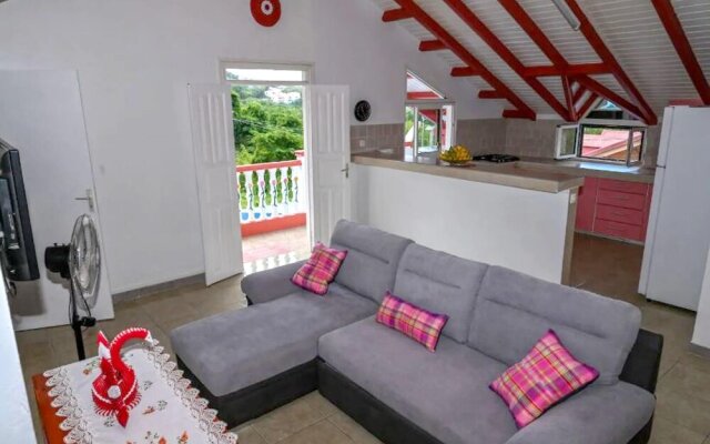 Property With 2 Bedrooms in Vieux-habitants, With Wonderful sea View, Furnished Garden and Wifi