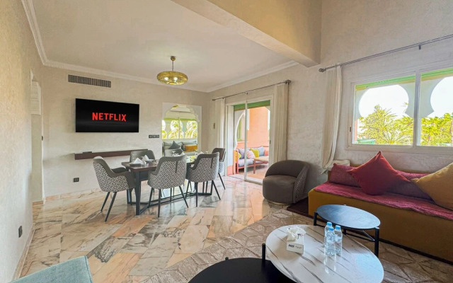 Luxurious Duplex in a Peaceful Resort