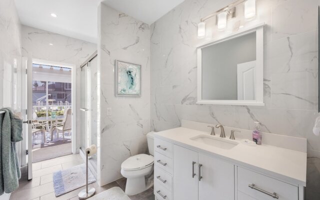 Stylish Waterfront Home With Pool and Private Dock