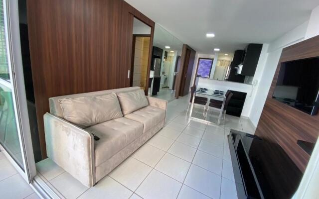 Apartamento Beira Mar 14º andar com 2 Quartos