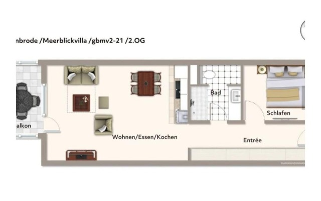 Sea View Villa Grossenbrode, Sea View Apartment