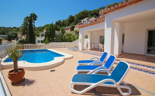 Suerte - sea view villa with private pool in Moraira