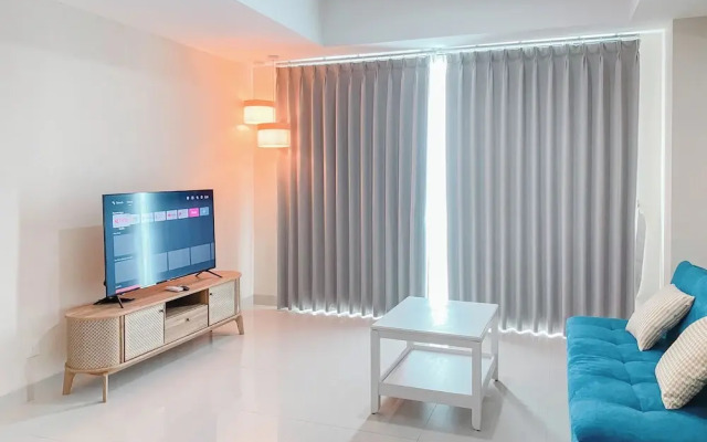 Spacious and Combined 1BR Apartment at Nine Residence
