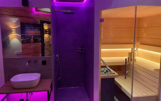 Attractive Chalet With Sauna