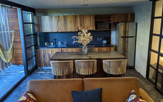 Jungle Loft in Aldea Zama l Pool l Grill