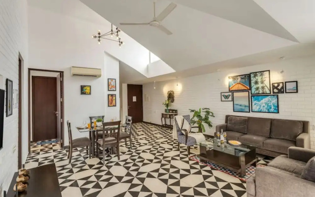 Elegant 2BR Apartment Near Candolim Coco Beach