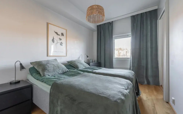 Homelike 1BR Apt. with Sauna & Parking