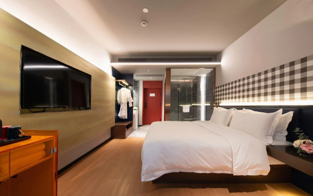 Jinglai Hotel Light Luxury (Shanghai Station Jing'an District Xizang North Road Store) – Guest Rooms – Shanghai