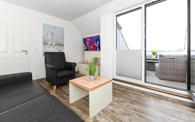 Ferienwohnung Balkon zur Sonnenseite in Bensersiel