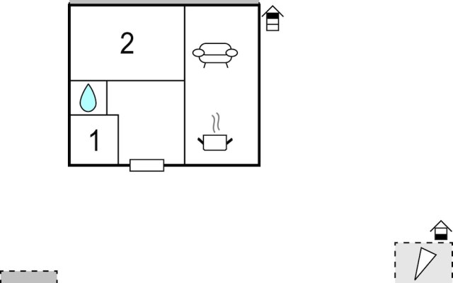 Nice Home in Dramalj With Wifi and 2 Bedrooms