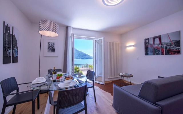 Brissago Lake View in Brissago