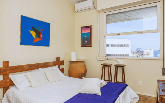 Rj03 Ipanema Ap 2 quartos 200m da praia