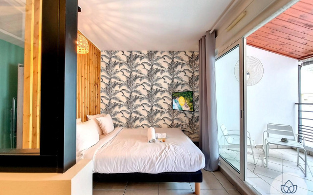 La Riviera - Studio proche du centre de Saint-Denis