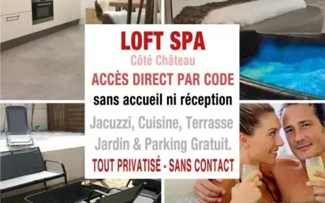 LOFT SPA - Côté château.