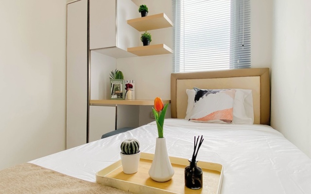Cozy With Blue Accent 2Br At Podomoro Golf View Apartment – Guest Rooms – Depok