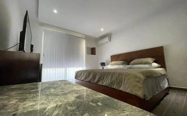 Increible Departamento A Pie De Playa En Manzanillo, Completamente Nuevo