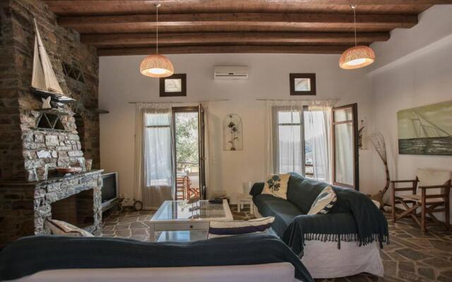 2AG252-House with a pool in Andros