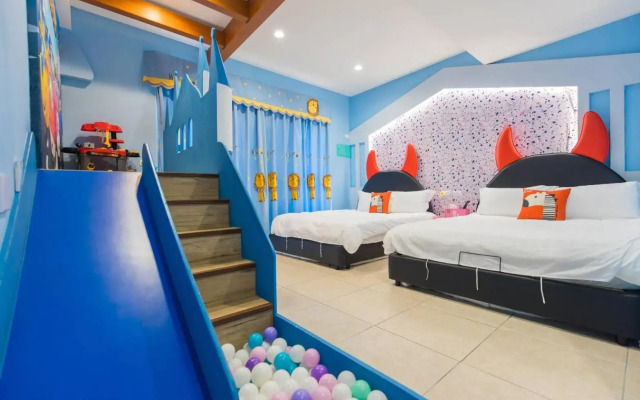 villa 清泉親子溜滑梯樂園 Homestay