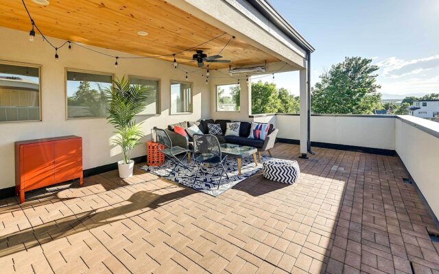 Denver Retreat w/ Rooftop Deck & Mountain Views
