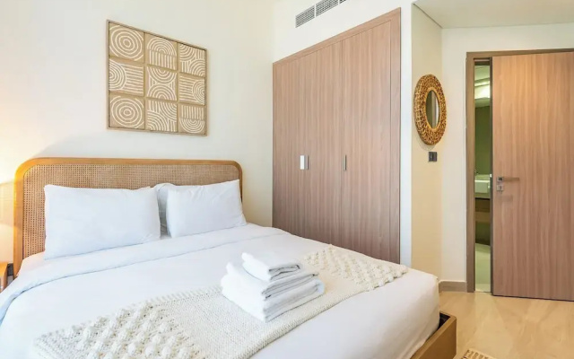 Condo With Burj Khalifa View In City