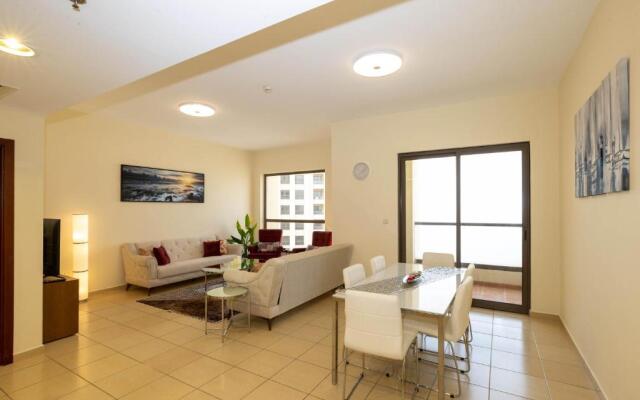 JBR Beach Front 3603, 2 BHK Apartment