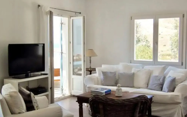 Amazing Villa Overlooking Syros Finest Beach